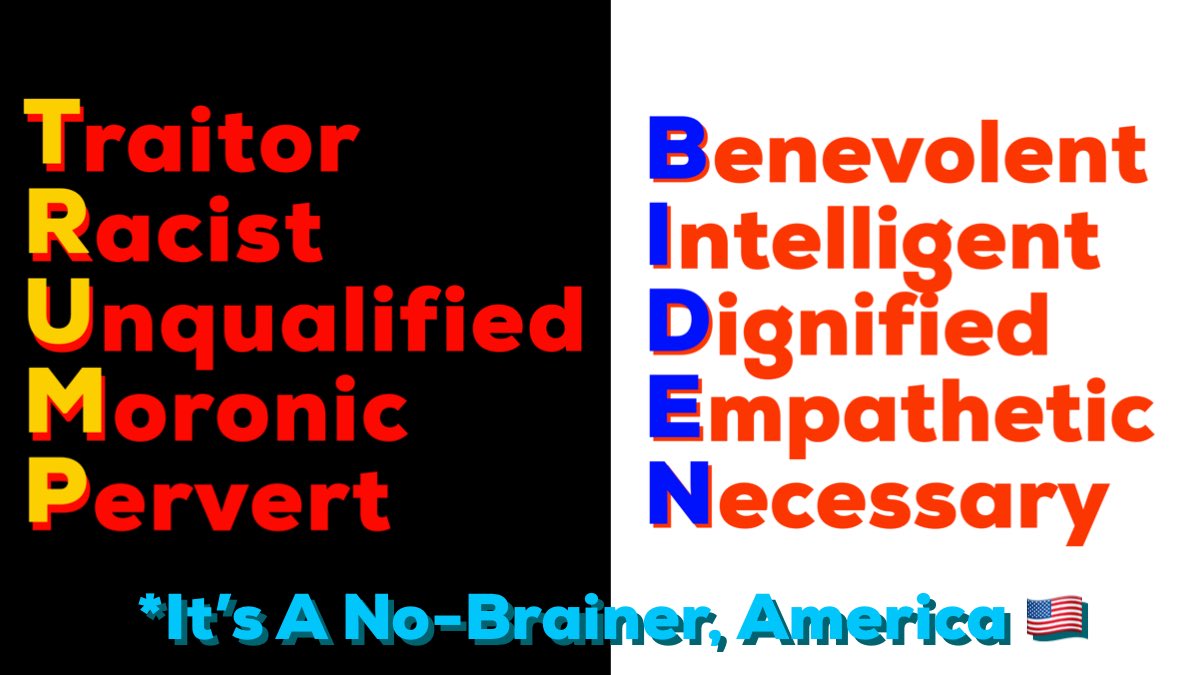 Green Dood (@daftbrothers) on Twitter photo <a href="/ProjectLincoln/">The Lincoln Project</a> I challenged myself to find five words that would best describe each candidate based on the letters comprising their names. This is what I came up with: <a href="/ProjectLincoln/">The Lincoln Project</a> I challenged myself to find five words that would best describe each candidate based on the letters comprising their names. This is what I came up with: