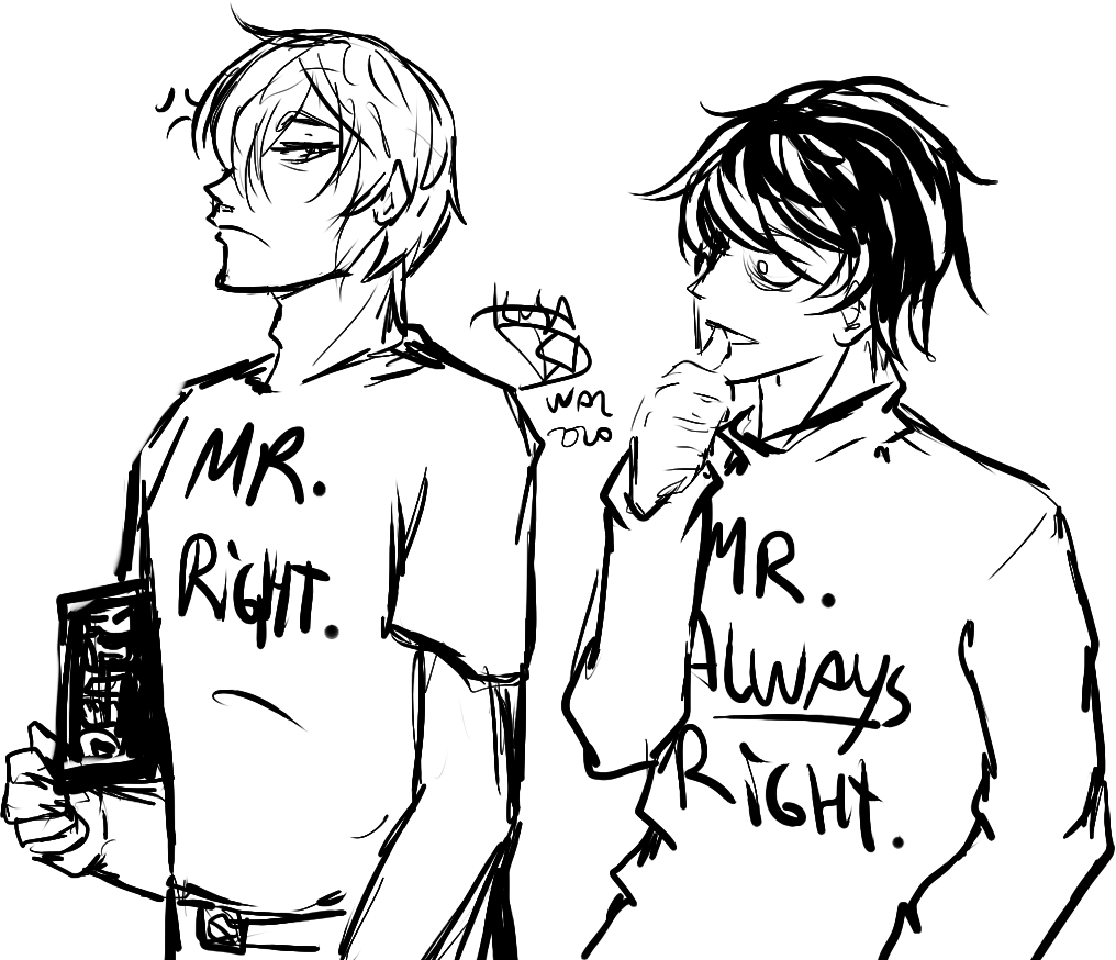 darkusan's tweet photo. Also, bonus.
Kira / L.
#sketch #DeathNote https://t.co/PFbZ6D0k7a