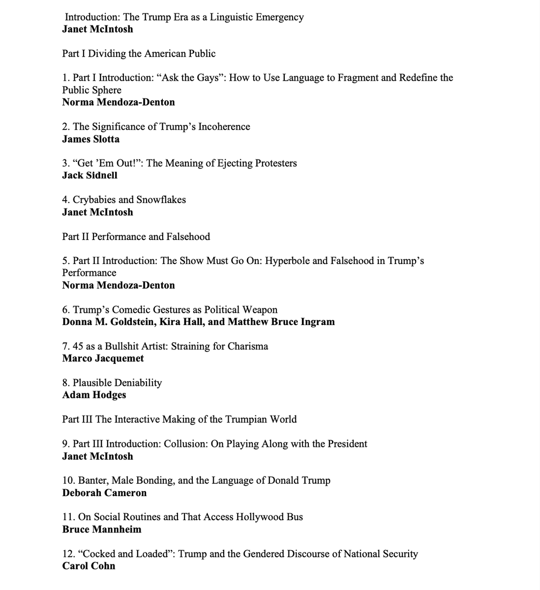LangInTrumpEra's tweet photo. Language in the Trump Era is out today! books📚 🎉

Everyone is saying that it's the greatest book on Trump's language in history. Amazing scholarship, frankly. 

Edited by @janetmc6 &amp; @normamd8 

discount code ⬇️ https://t.co/uD0xoUQFW3
