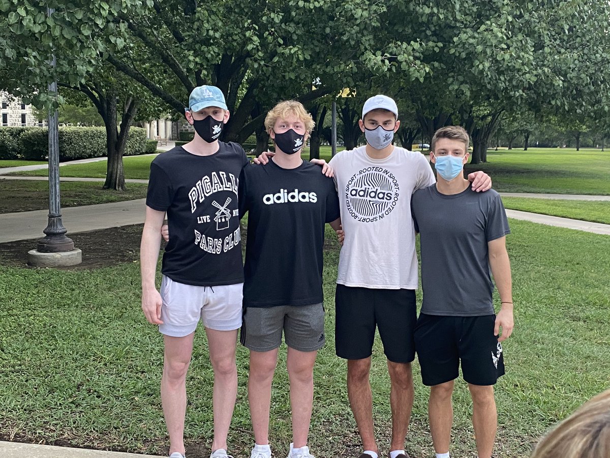 SUPiratesMBB's tweet photo. Happy to welcome all four of our first-year players to campus today as they moved in to start their first semester at Southwestern! #GoPirates https://t.co/B2RpLlS89i
