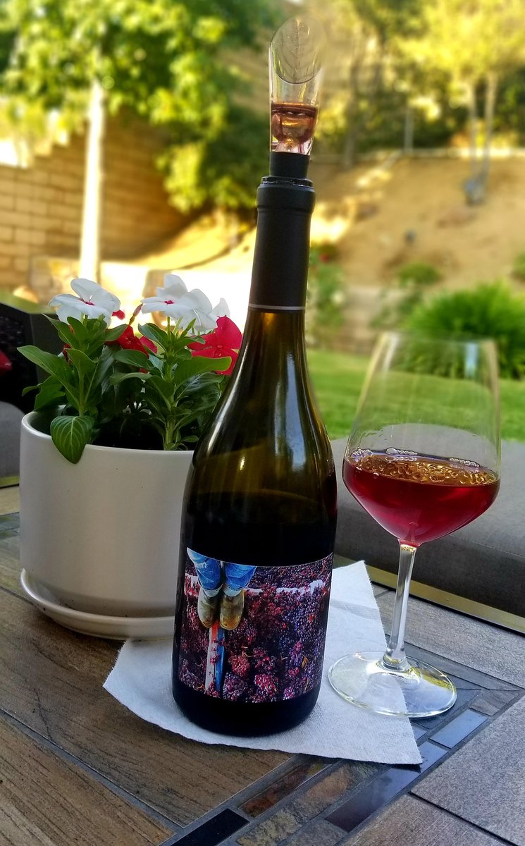garystorti's tweet photo. Love this new light Carbonic Maceration Grenache from @halterranch. Light, crisp and fresh! https://t.co/gJYAm94N6S