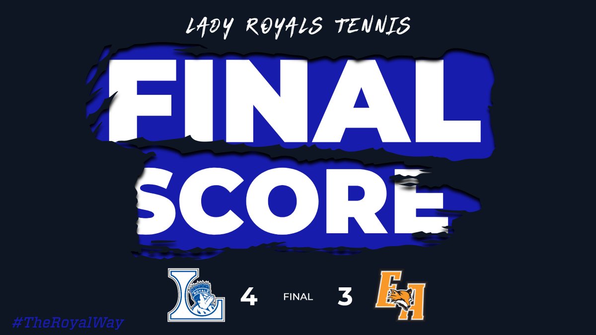 Congrats to Larkin Girls Tennis on their season-opening win vs. Elgin Academy!  

Next up for the Lady Royals is West Chicago on 9/8.

GO, ROYALS!
