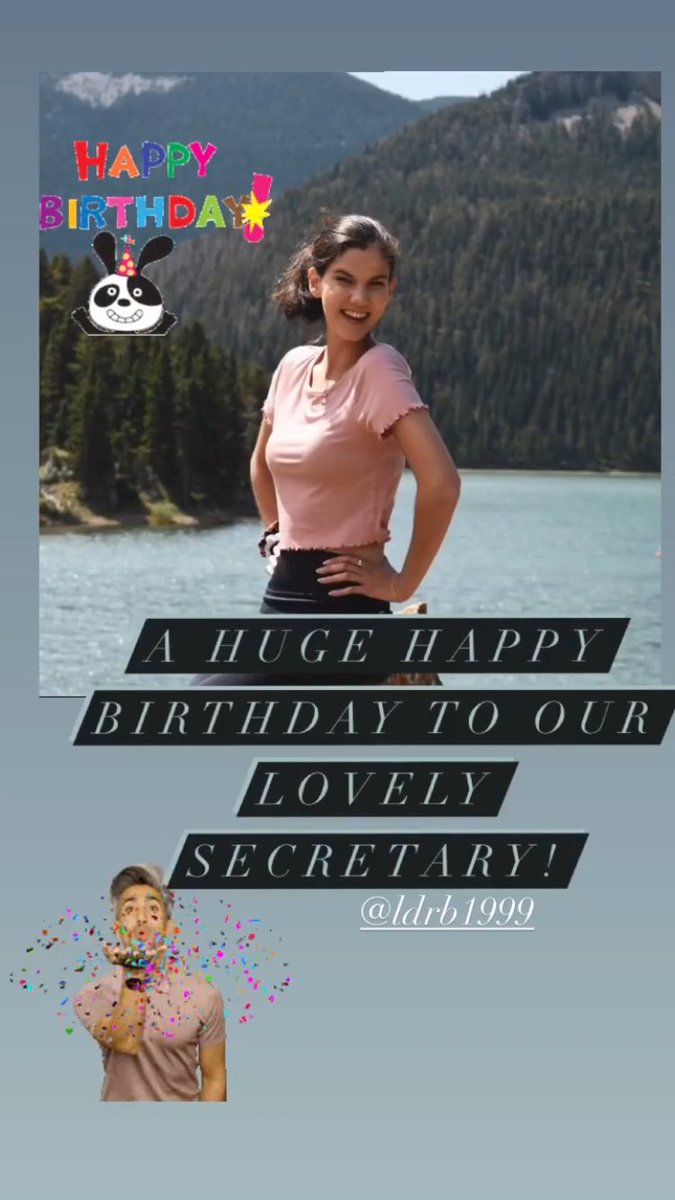 cmichapo's tweet photo. Happy birthday to Lillian, our incredible secretary!! We hope you had a wonderful day! @ldrb1999 https://t.co/N4SQXIZiTv
