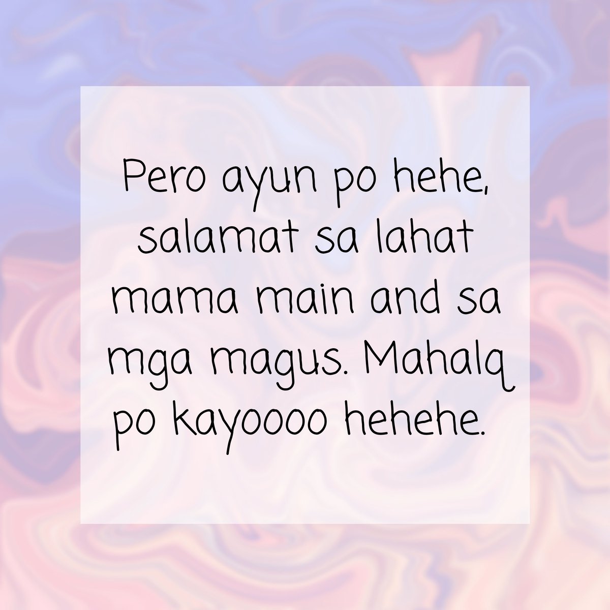 oocsyn's tweet photo. 𝗧𝗼 :: 𝖫𝖺𝗁𝖺𝗍 𝗇𝗀 𝖬𝖺𝗀𝗎𝗌

     ✉  :: Hello! Lahamq po kayo!! 🥺

[ @MagusRhein ; @MagusAlexei ] https://t.co/HTjQ1Xya9w