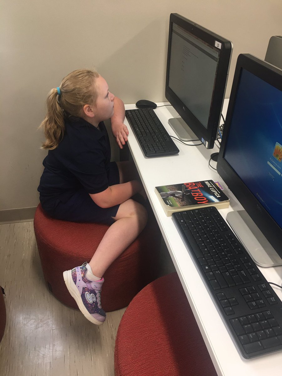 pennyr73's tweet photo. STAR testing for reading and math in library this week! Excited to see how much reading we can get done this year in every class! #thisisRtown https://t.co/tCkxMfIqzU