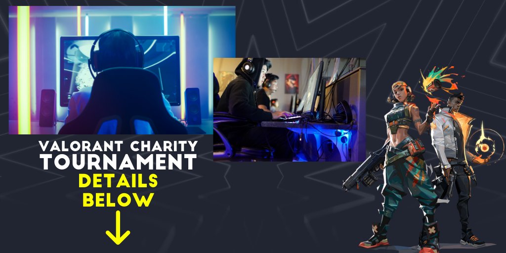 okgaming's tweet photo. Sep 26th/27th, bring your Valorant team to our Online Charity Tournament. Full details https://t.co/fAMMnt8aJV

Steps

1. Minimum team donations of $50 via this link https://t.co/OUhYiuRpmD

2. Join the Discord: https://t.co/3LGtxptfGk

3. That's it! You're entered #edmonton#YEG https://t.co/Bc708g8MW5