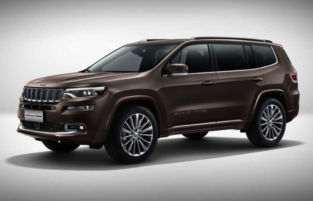 UltimativCars's tweet photo. @DarraghMcKenna So, I guess, you haven't heard of the @Jeep #Yuntu, before?
It's been displayed as concept at the #AutoShanghai in 2017, before getting into production as China ONLY #GrandCommander as of 2018.
The rear-light design also changed from the concept car to the serial version. https://t.co/nHAwFkSE67