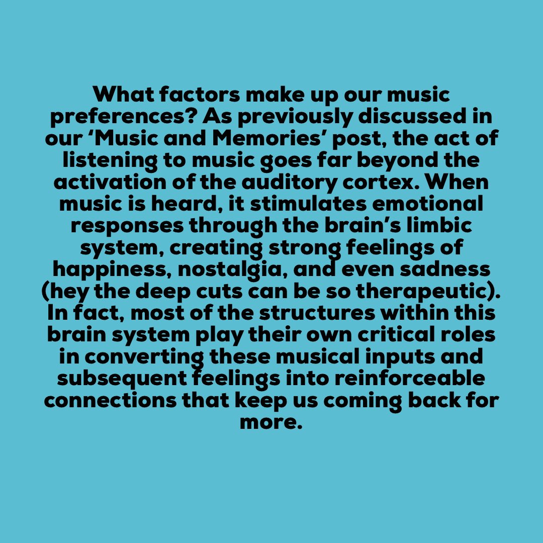 TScicommunity's tweet photo. We have limited room to share our cool new post on #musicaltaste
a collab by @DantheBioMan and @Silli_Scientist !
Check out the full post in the link below w/ #podbite where the caption is read to you. #TSCMusicSeries
https://t.co/7FJjydiku6 https://t.co/M9tsjZXCRn