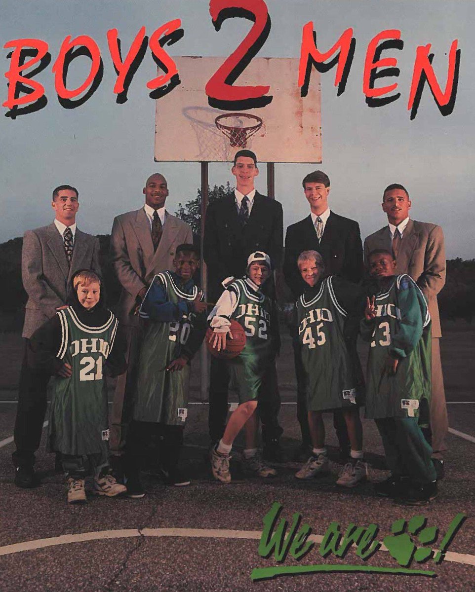 OhioBobcats's tweet photo. Peak 90s. #TBT https://t.co/xh6JN50ZPs