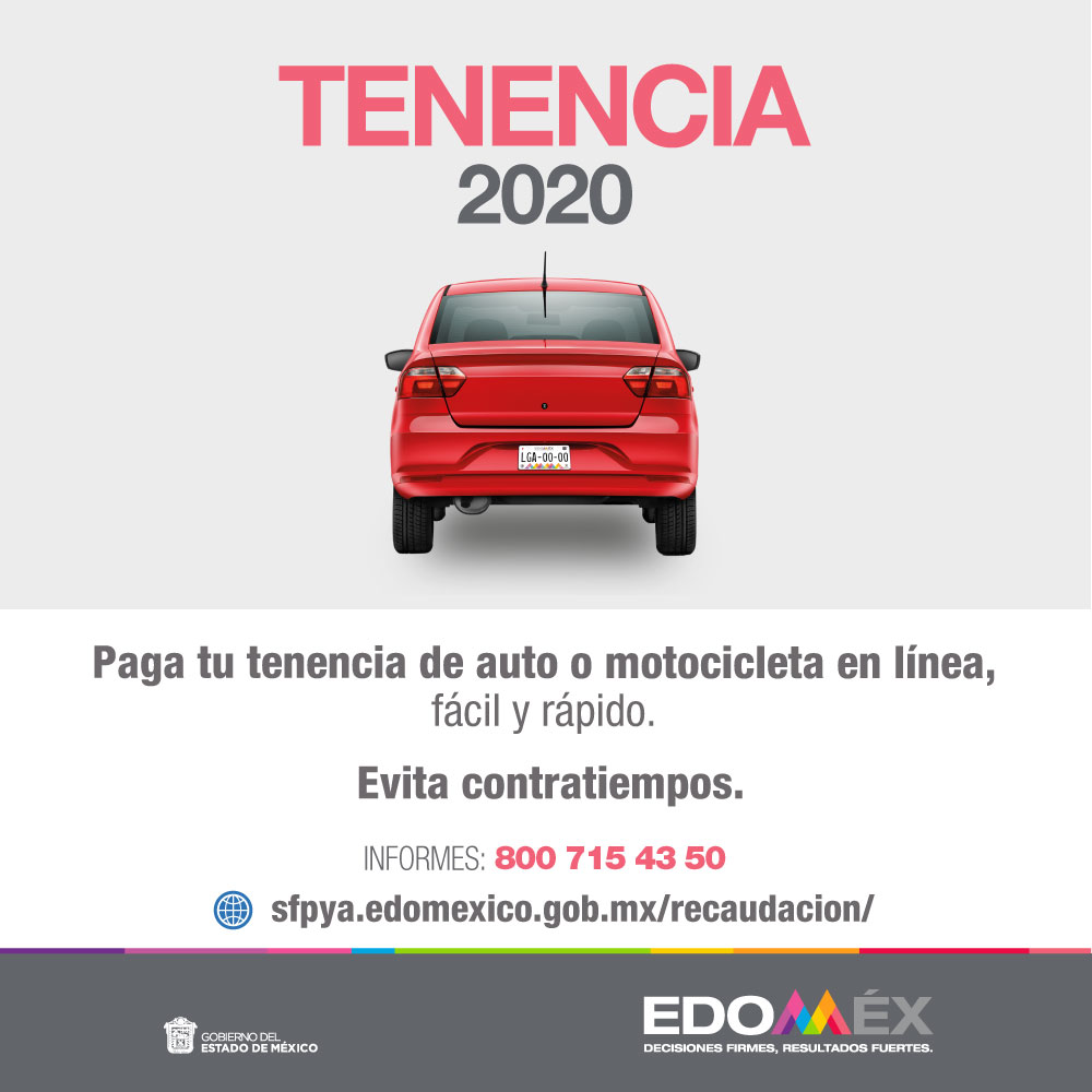 ContribuyenteEM's tweet photo. Paga tu tenencia de auto o motocicleta en línea, fácil y rápido. Evita contratiempos. Obtén tu línea de captura en: https://t.co/SPQyMkdQQW https://t.co/cSIDyJBhfR