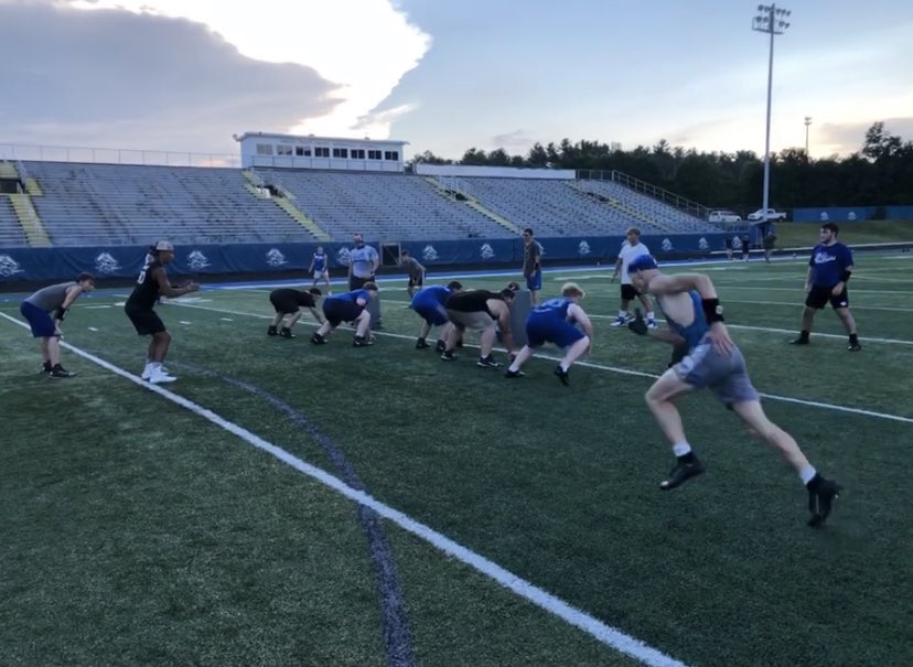 buhsfootball's tweet photo. In just about 24 hours, we’ll be in the 4th Quarter of a football game. With all that’s going on in the world, we’re thankful for that opportunity and for the Buckhannon community, and we don’t take it lightly. This one’s for all of y’all. #GoBUCS🏴☠️ #MeAsWe #ThroughTheBlue https://t.co/mHboI0GQ77