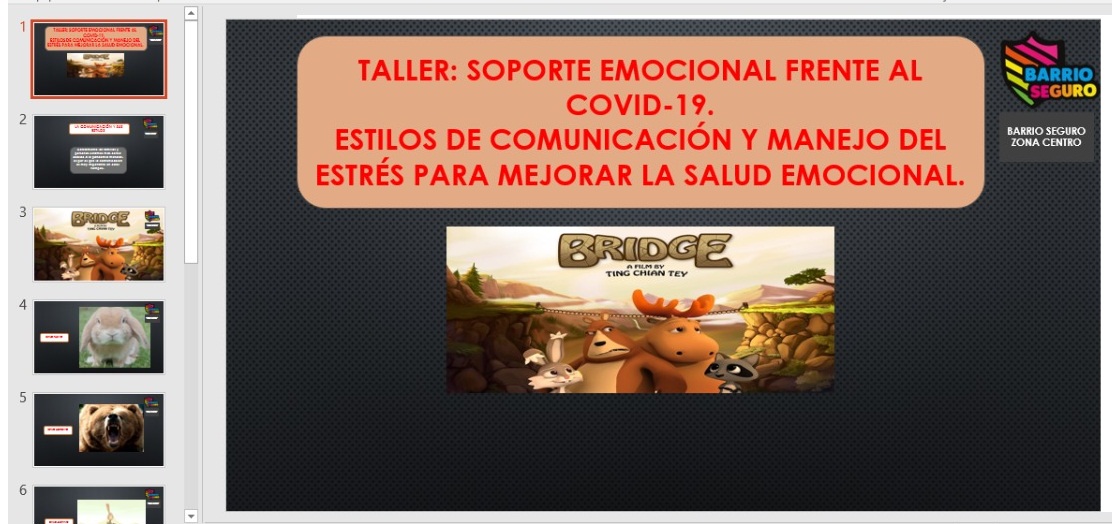 Barrio_Seguro's tweet photo. #DGSCInforma | Taller "Soporte emocional frente al Covid" en el #BarrioSeguro "Justicia Paz y Vida" dirigido a docentes y padres de familia de las zona focalizada a cargo del Psicólogo Yerson Cochachi 💪🇵🇪. https://t.co/YlbzYb6Ne3