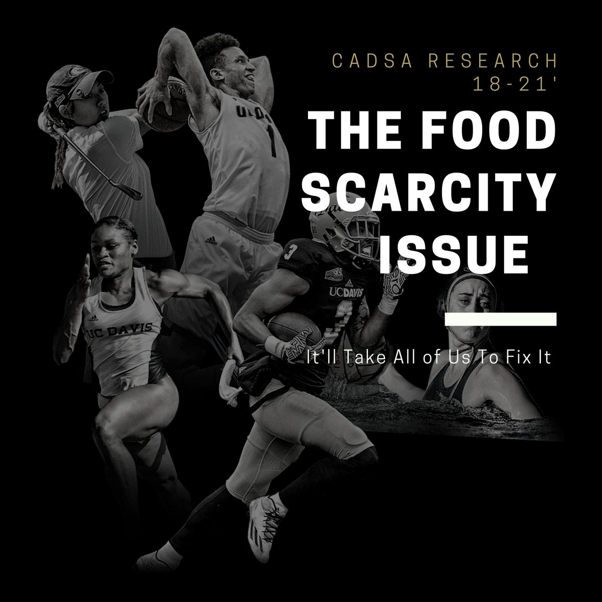 CADSAUCD's tweet photo. Student-athletes train 20 hours a week, yet an overwhelming number of athletes struggle to properly fuel themselves. This issue tends to cause athletes to be more prone to bone injury, fatigue, and slower recovery. Here's why proper nutrition is essential for athletes! https://t.co/2Oy9KCfnwf