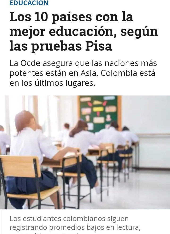 EnHagame's tweet photo. @Alfarero30 @fecode @migueldelrioabg @herbinhoyos .Además de PAROS y PROTESTAS #FecodeNoEducaRoba. 
.ADOCTRINAMIENTO, #FecodeNoEducaAdoctrina  
.VIOLACIONES A LAS QUE HAN TAPAN COMO LO HACE GATO,#FecodeViolador 
.INFILTRACIÓN DE BANDIDOS COMO PROFESORES #FecodeSocialismoSXXI

NOS TIENEN EN EL ÚLTIMO PUESTO DE LAS PRUEBAS PISA https://t.co/seo8ZLALvb