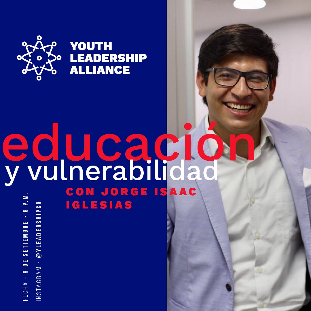 ¿Cuál es el rol de la educación en nuestra sociedad del Siglo XXI? Hablamos con Jorge Isaac Iglesias, activista panameño en temas de educación y juventudes, sobre como la educación puede reducir brechas de vulnerabilidad. #YouthEmpowered