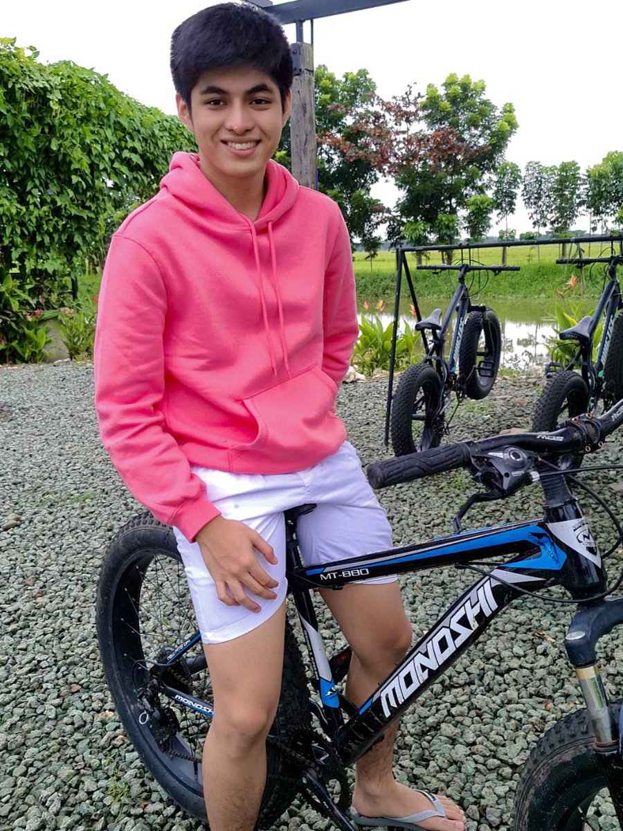 renshideguzman's tweet photo. Tara sakay! ☺️🤟 Good Morning! #vitaNin ☀️🌤🚴‍♂️ https://t.co/8IunIfFGmg