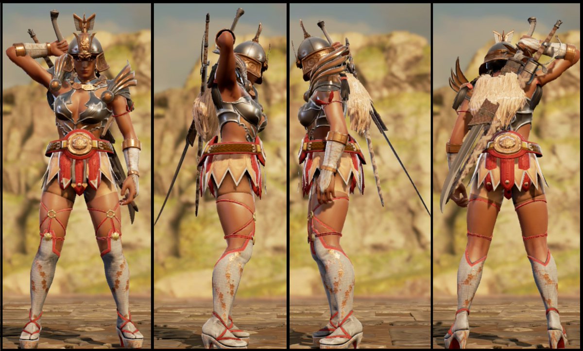Flo_117_'s tweet photo. ⚔️🧿Aera Abrale, Commander-in-Chief of Queen Amina's Army🧿⚔️
#SCVI #SOULCALIBURVI #ソウルキャリバー6 #ソウルキャリバーVI #H2Flow #Geralt #SCVI_GER #CaS #CreateASoul #costume #creation #OC #nubian #fantasy #story https://t.co/icpwXGQ5kx