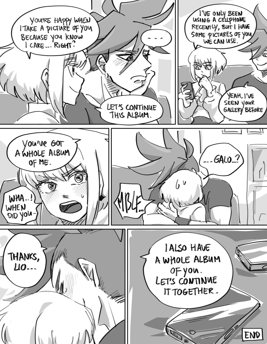 I often draw Lio in sad situations because he's gone through shit, but Galo has plenty of reasons to be sad, too. I just forget sometimes because he's always so cheerful. #PROMARE