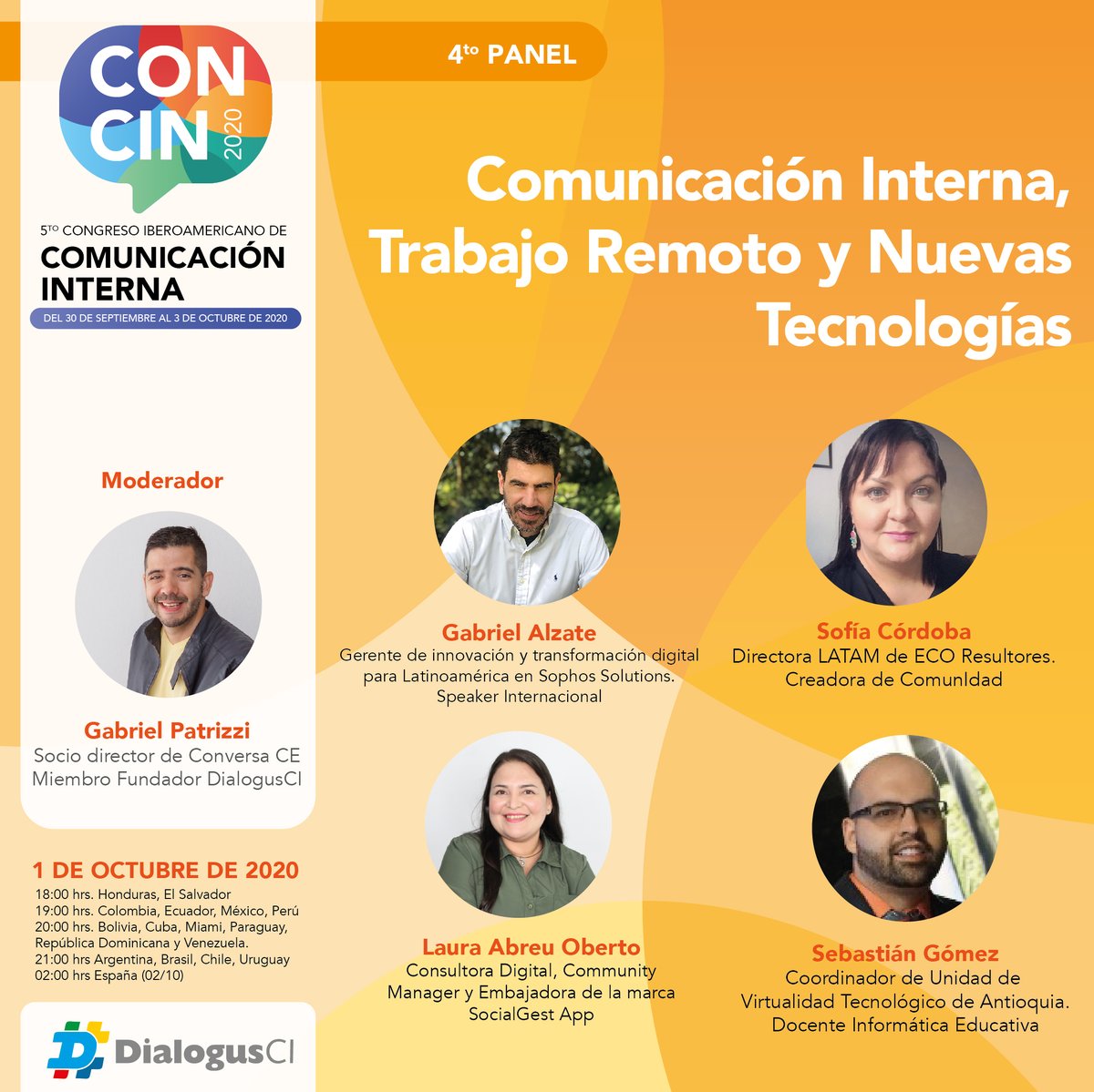 yanynrincon's tweet photo. #DialogusCI Rumbo al #CONCIN2020 https://t.co/YDYDH9nU3t