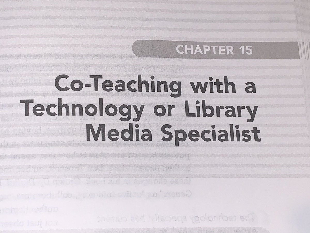 Super excited to read <a href="/annebeninghof/">Anne M. Beninghof</a> new edition of Co-Teaching That Works! We are super honored to have some of our very own BPS staff highlighted for successful collaborations in library and literacy. <a href="/MJJacobson/">Michael James</a> <a href="/alikelim/">Elim Alik</a> <a href="/MCournia/">Melissa Cournia</a> <a href="/BushawTom/">Tom Bushaw</a> <a href="/BrianSaylor/">BrianSaylor</a> and Alyssa Nelson