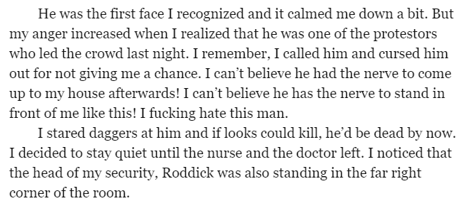 lmao the head of her security's name is...Roddick? Is that a name?