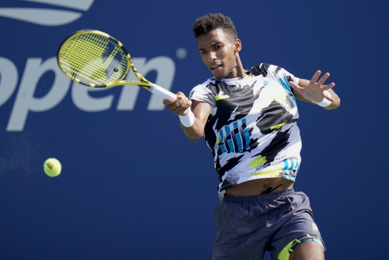 francoislegault's tweet photo. Quel début de match pour le Québécois, Félix Auger-Alliasime!
4-1 contre Andy Murray
#USOpen https://t.co/yf180ClGN5