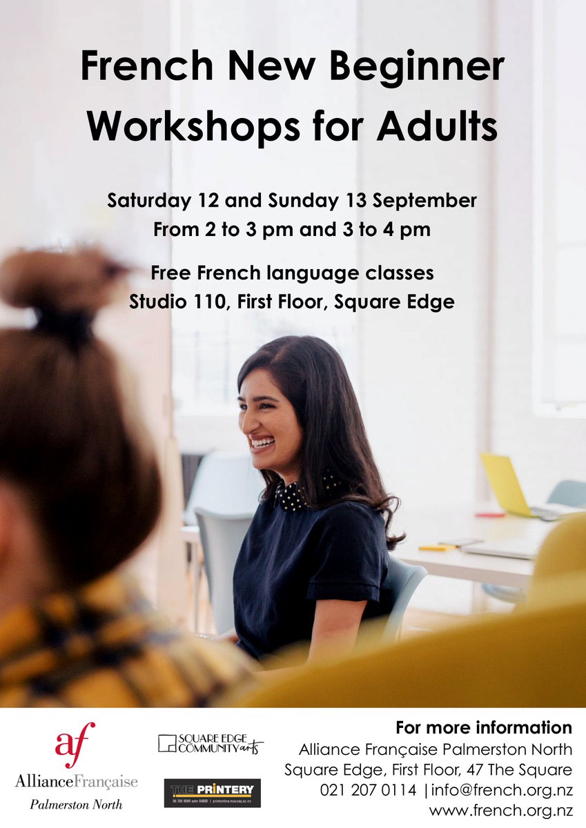 AFPalmy's tweet photo. Come down to Square Edge First Floor on Saturday 12/09 from 11am and on Sunday 13/09 from 2pm. Different free workshops for children and adults: crêpe-making event, crafts for children and French taster class for adults!

Space limited so first come, first serve!

See you all! https://t.co/MsWVOJK0AY