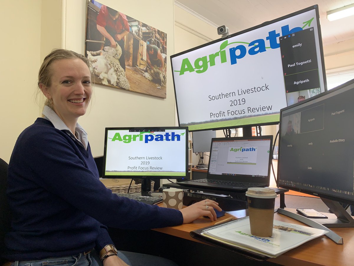 Agripath headquarters: our stocky <a href="/em_emsims/">Em Alexander</a> is sharing key insights into southern livestock businesses. Farmers in the group have been reflecting on 
🌱 stocking strategies 
🌱 management practices 
🌱 + much more
What do you think is key to stock performance on your asset?