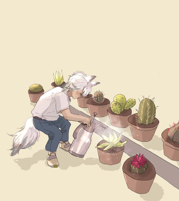 「cactus pants」 illustration images(Latest)