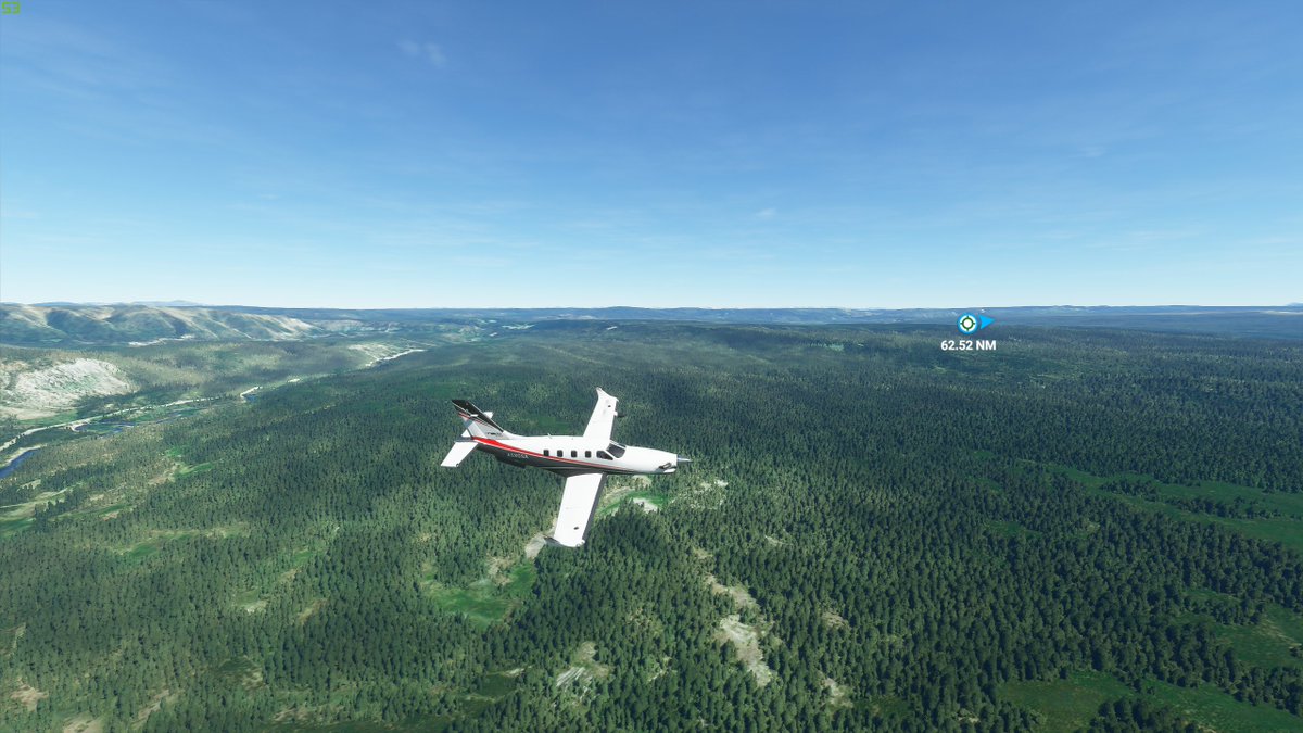 features like the vastness of the caldera come across really well in flight sim. Canyons? not so much