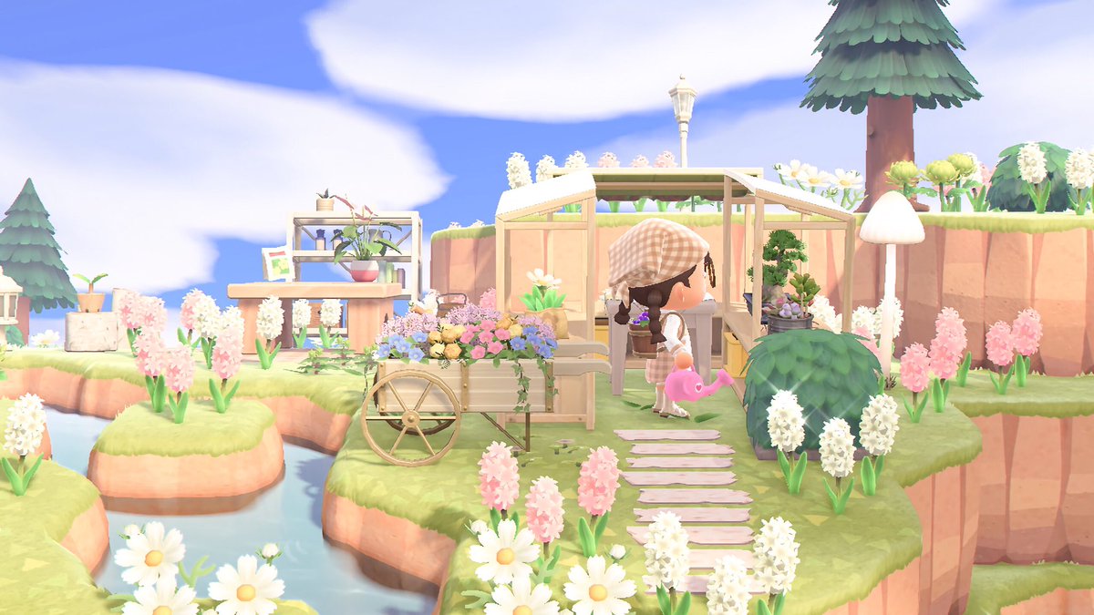 sprucecrossing's tweet photo. — 🌱 my greenhouse ( ´͈ ᵕ `͈ )♡

#acnh #AnimalCrossing  #どうぶつの森 https://t.co/yBFRqDaK6F