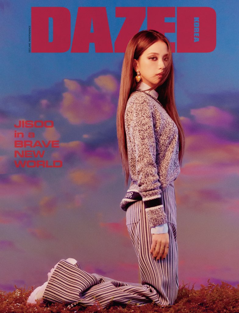 The cover for The 155th Edition of <DAZED> KOREA.

세계를 매료시킨 ‘지수다움’의 정의, <데이즈드>와 지수의 첫 만남을 통해 그 깊고도 새로운 서막이 시작됐다.

지수 #JISOO
In #DIOR #MariaGraziaChiuri
With #DAZEDKOREA 

#CoverDazedKorea #데이즈드