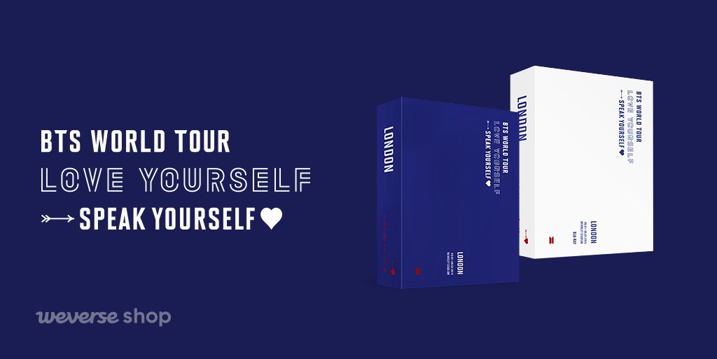 BTS SPEAK YOURSELF DVD ロンドン日本語字幕付き