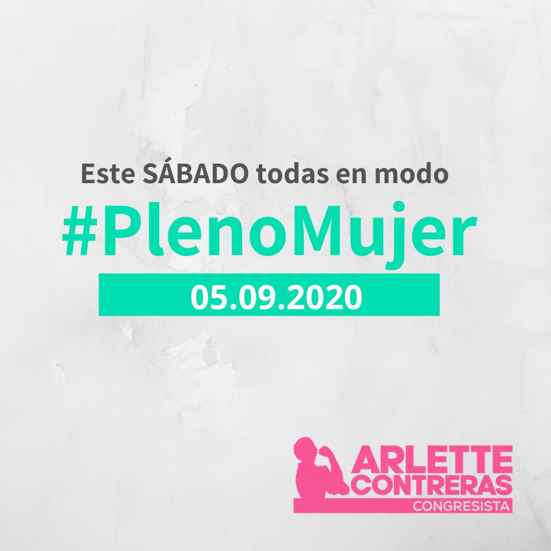 arlettecontrers's tweet photo. ¡Logramos agendar el #Pleno Mujer!
Saludo la predisposición de la mesa directiva del @congresoperu. Asimismo los invocamos a priorizar los dictámenes de: Apología a la violencia, Acoso Político, Medidas de protección en casos de violencia #PL4941 #AgendaMujer 👇🏼 https://t.co/UOl6xOdBtv