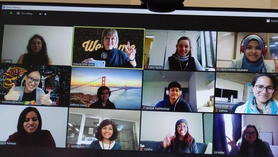 ANU_Research's tweet photo. Welcome to the #ANU3MT final. We have a sold-out zoom room today, $7,500 up for grabs and 11 finalists from #ourANU ready to awe you with their wold changing research. Thanks, @annie_evans_11 and @thesiswhisperer for live hosting and @VFSYES and @NicBadullovich behind the scenes. https://t.co/hvmGmji5NM