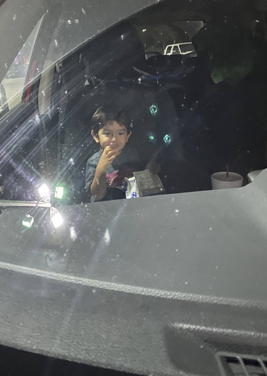 APMrG212's tweet photo. Our #characterstrong challenge for the week encouraged us to put our oxygen mask on and take care of ourself. Last night I stopped working at 6 and took Nic to the #walmartdrivein to see @pixarcars! #maydeforthis https://t.co/PfqeUyLjge