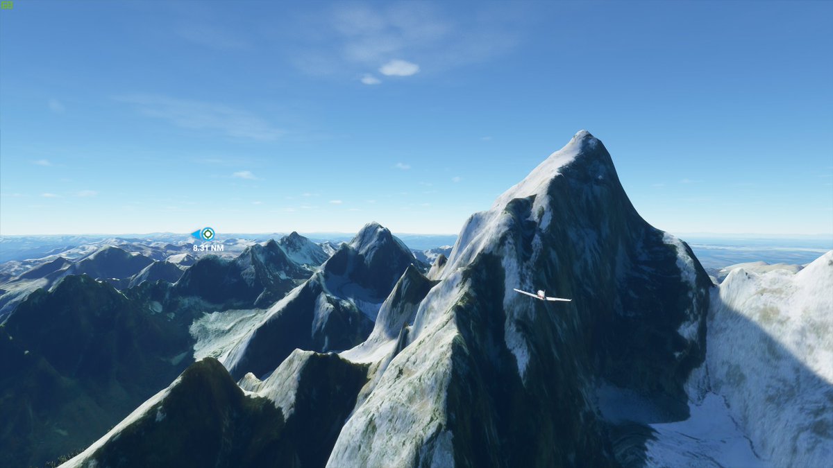 For it being a *flight* sim, i spend a lot of time following roads but i got into some mountains. the tetons are incredibly hard to get lost in, it takes like 30 seconds in either direction to get out of the peaks and you know damn well whether its wyoming or idaho