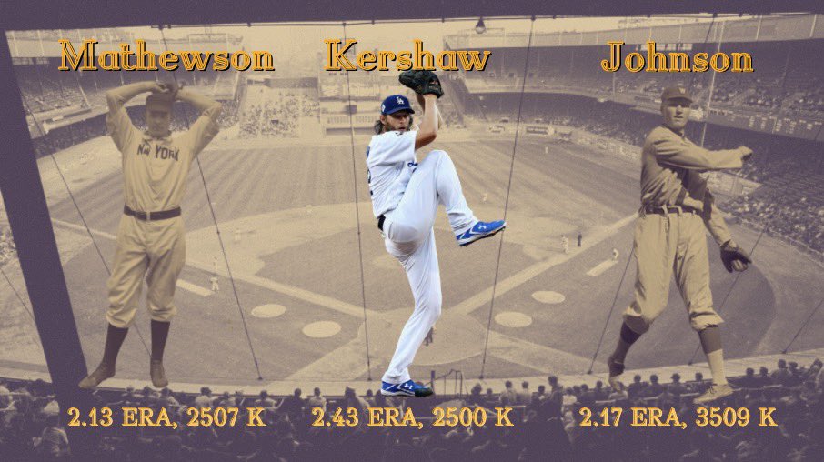 PassonJim's tweet photo. Pitchers with 2,500+ strikeouts and an ERA under 2.50 in their careers: https://t.co/WuOdQi4kQG