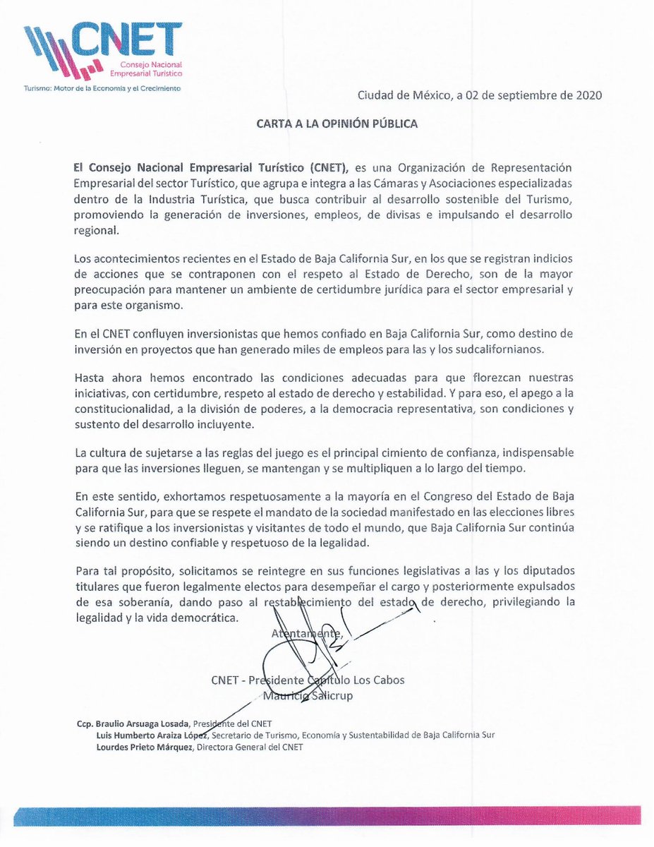 Coincido, urge regrese el orden institucional al Congreso del Estado!!