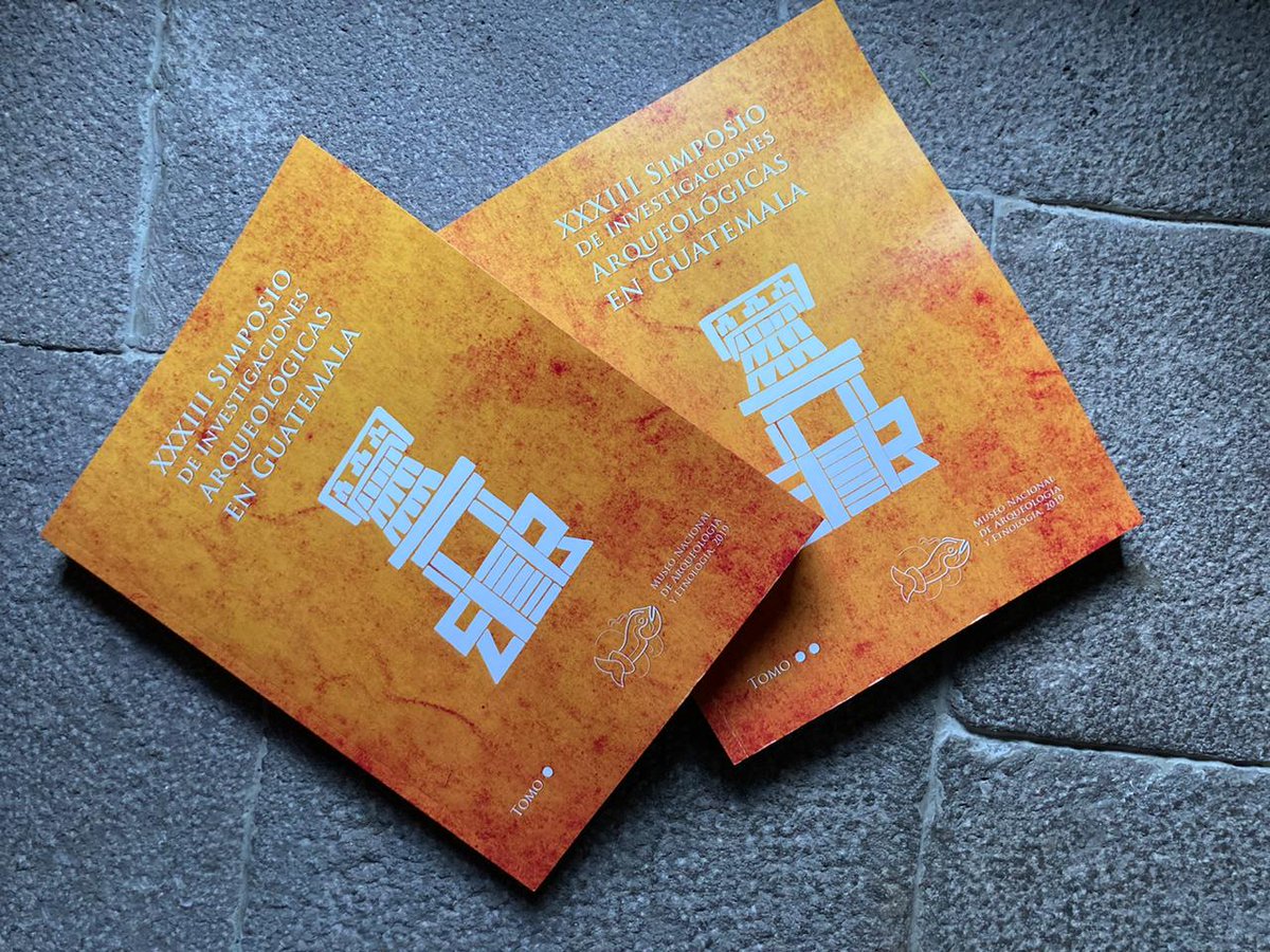 Estimados colegas
Ya están a la venta las memorias del XXXIII Simposio de Investigaciones Arqueológicas en Guatemala
Q350 + envío 
Para mas información enviar correo a la dirección simposioguatemala2020@gmail.com