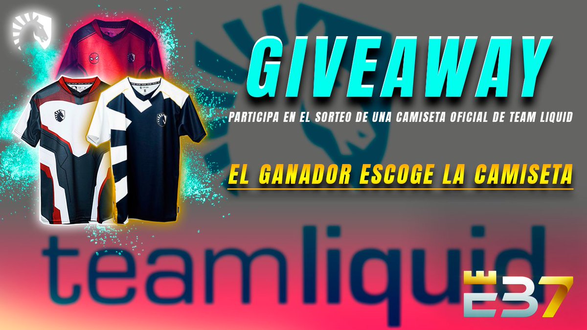 🚨SORTEO DE CAMISETA DE TEAM LIQUID!!🚨

Ganador escoge la que quiera de la tienda de liquid!

‼️REQUISITOS‼️

🤎RT y Like

▶️Seguir mi canal de Twitch: twitch.tv/erick_eb7

🖐️Tag 1 amigo/a

Ganador 16 de Septiembre!