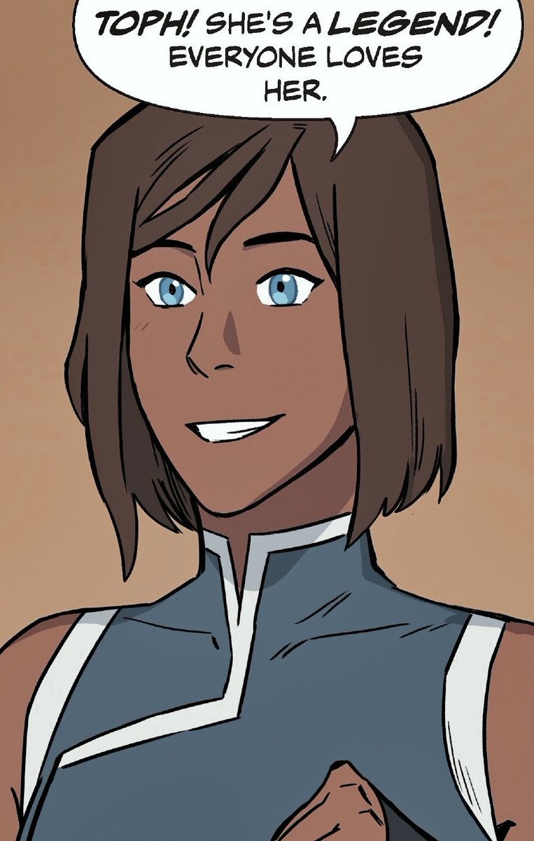 a thread of korra looking absolutely ethereal in the ruins of the empire comic .⋆｡⋆༶⋆˙