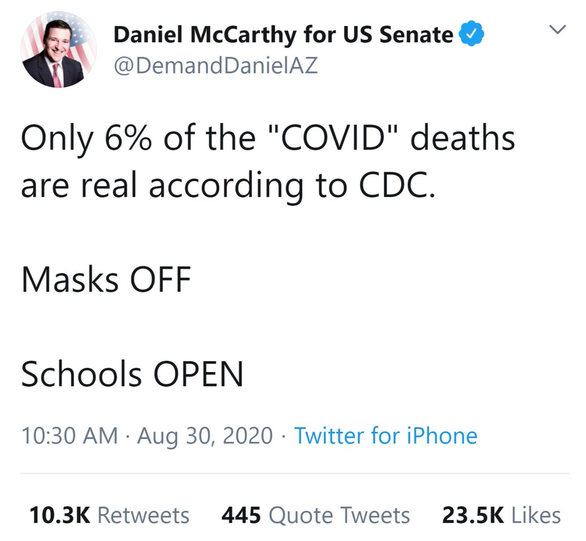 Longshot political candidates.