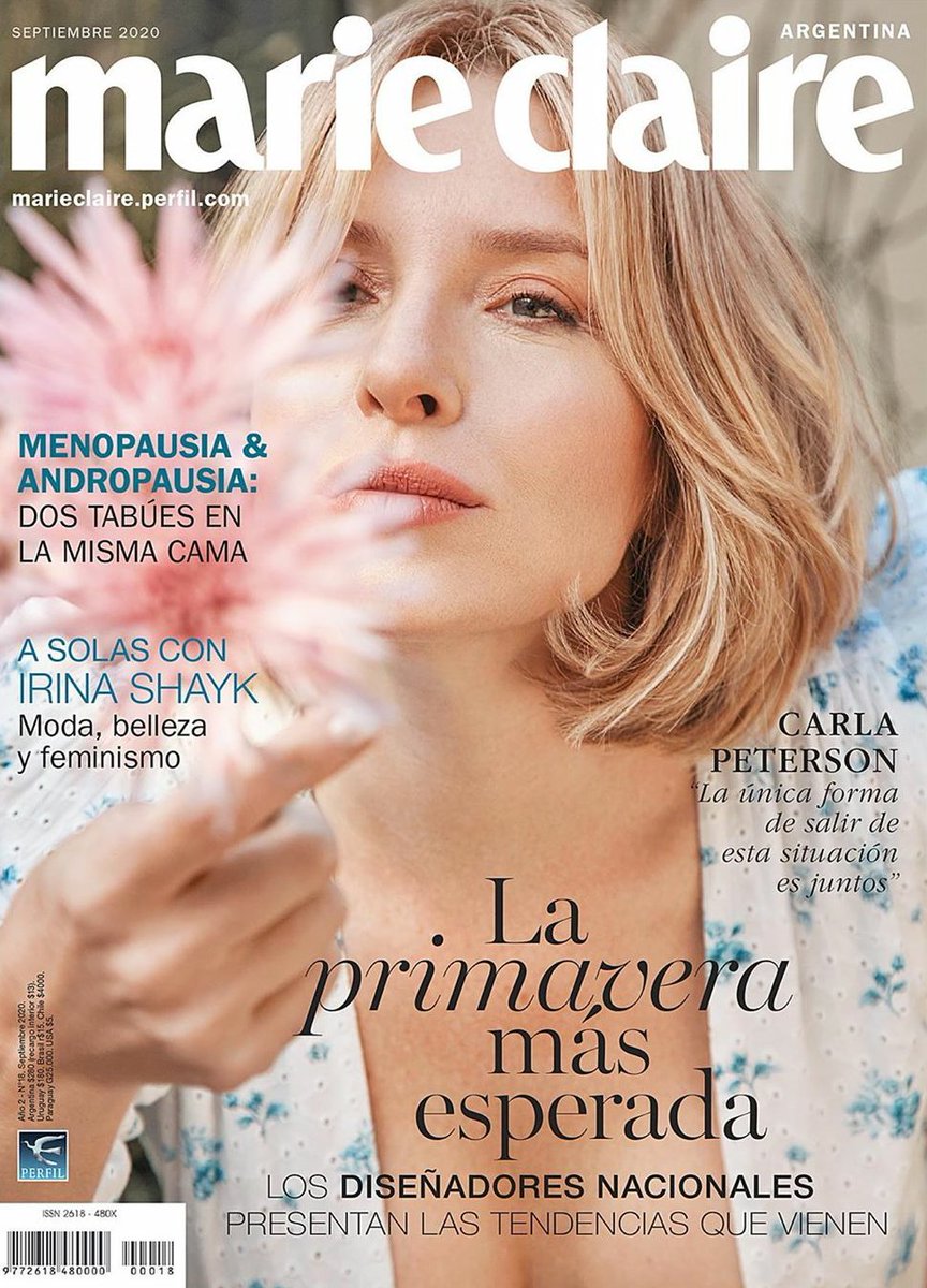 kareentelle's tweet photo. Carla Peterson para la revista Marie Claire Argentina 2020.
"la primavera más esperada" https://t.co/UG493ogX8o