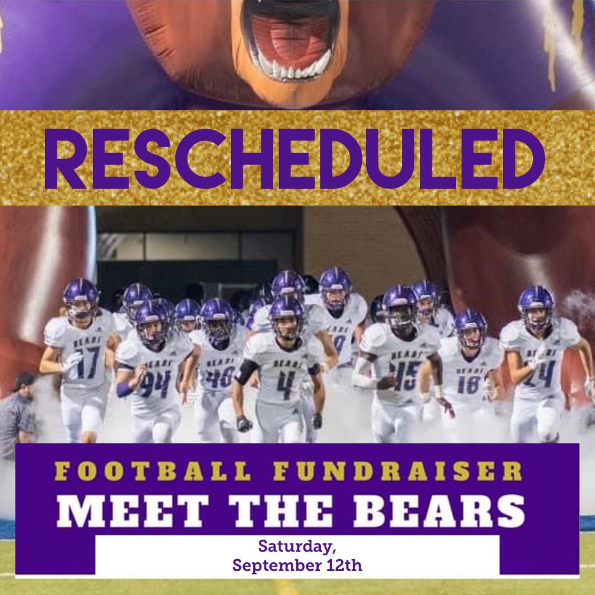 MHSPTOBears's tweet photo. Let’s Go Bears!!! 💜🐻💛
https://t.co/eVZwbCnEsA
@ed_schur @GriffinAdmin @toniluedke @mhs_bears @MattBess_MHS @winfieldkev @montgomerystuco @MHSBearTv @LifeBeyondMHS https://t.co/affALRUm2t