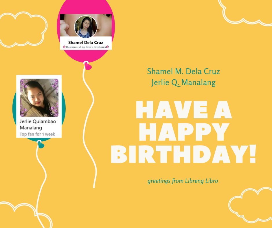 LibrengLibro's tweet photo. Happy Birthday #KaLibro! More blessings and good health 
Shamel and Jerlie

Check FB Post https://t.co/Ffs8uIMegf

@cruzzz_sm https://t.co/roCBBhMptp