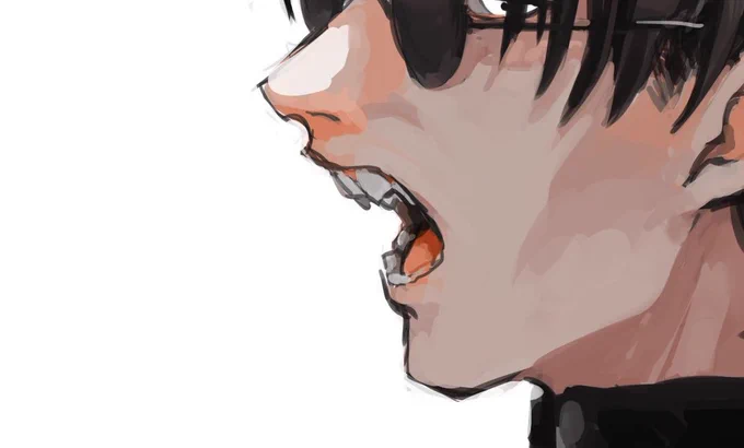 別垢のだけどこの口がすこなんだよなァ… 