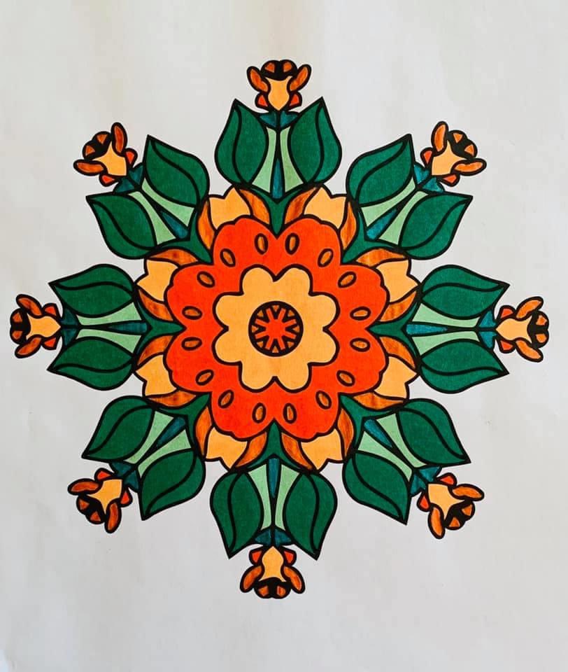 #CherylColors family fun #coloring #mandala #coloringbooks on #amazon link in bio