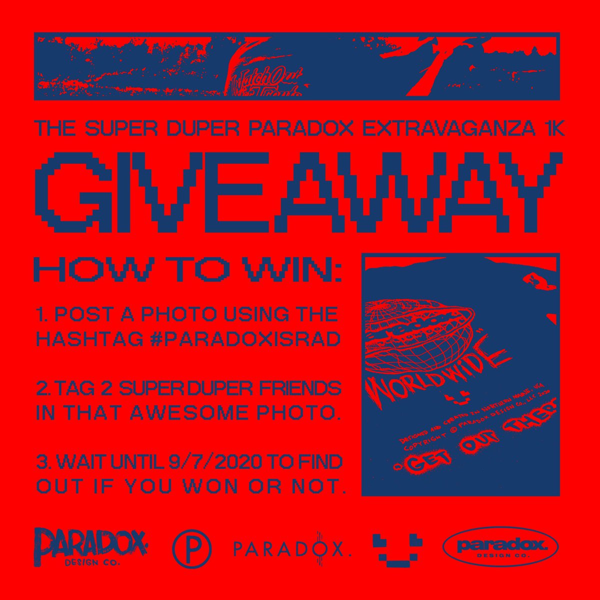 paradoxdesignco's tweet photo. get radical. 🖖🏻 https://t.co/pXxJh7UF2A