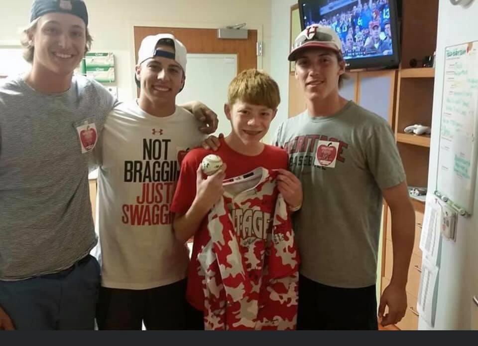 HeritageBB_'s tweet photo. Heaven gained a new ball player! We love Jacob Dohogne, he was such a fighter! Please keep the Dohogne family in your prayers! #HeritageFamily #Classof2016 https://t.co/Qfpb8LPZM8